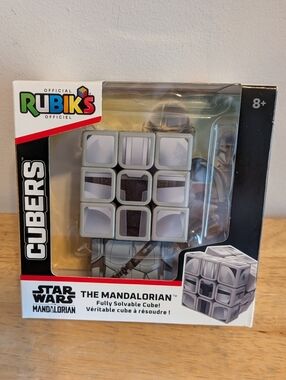 Star Wars The Mandalorian Cubers Puzzle - Gray
